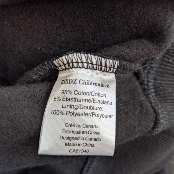 Birdz Black Hoodie with Colorful Patterns - New - Picture 4 of 4